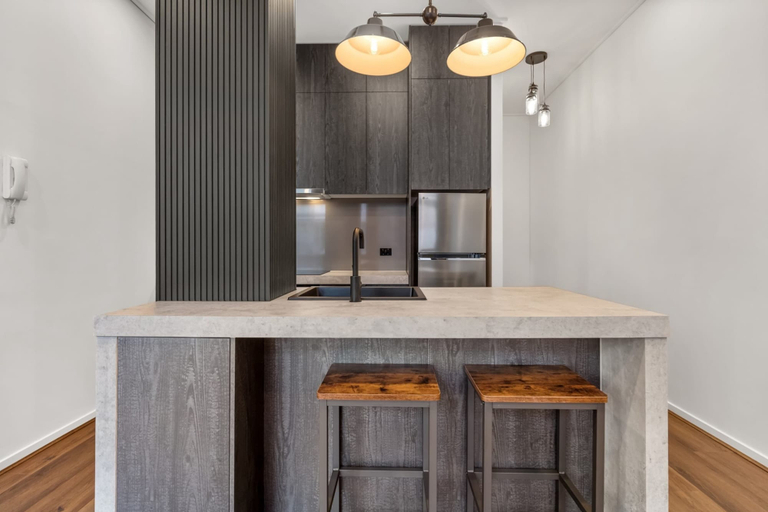 Private kitchen 5, 1-bed Warehouse Conversion in Melbourne CBD, Melbourne