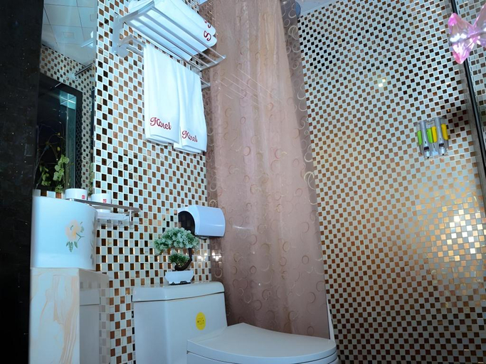 Bathroom 3, Shell Shanghai Jiading District Tongji University Xinhuang Road Hotel, Shanghai