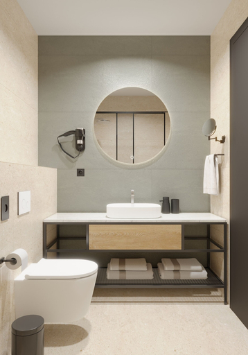 Bathroom 4, Hotel Siscia, Sisak