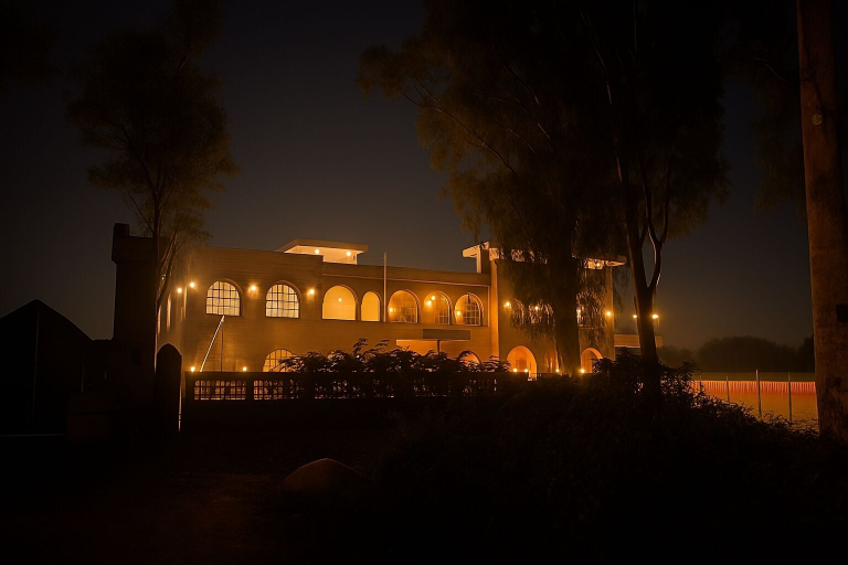 Front of property, Qila Hotel, Moradabad