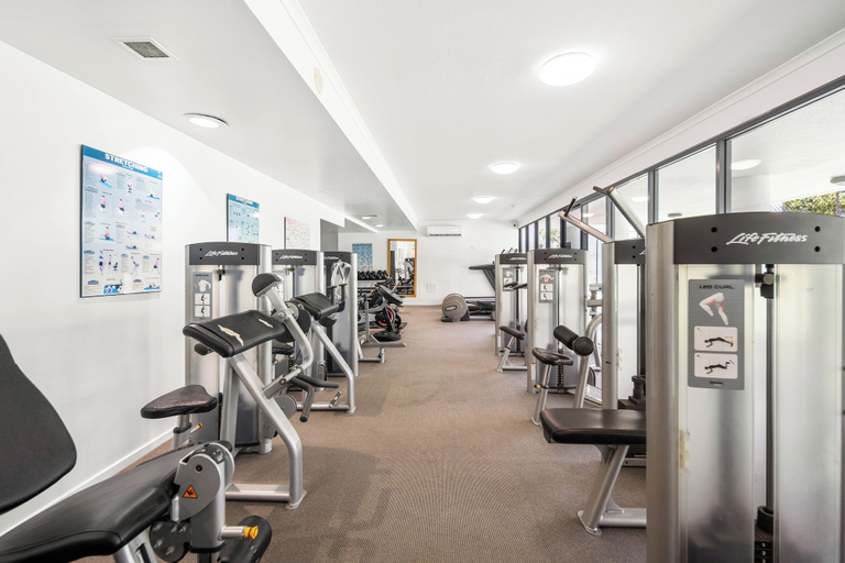 Gym, Burleigh Bliss Coastal Hideaway, Gold Coast