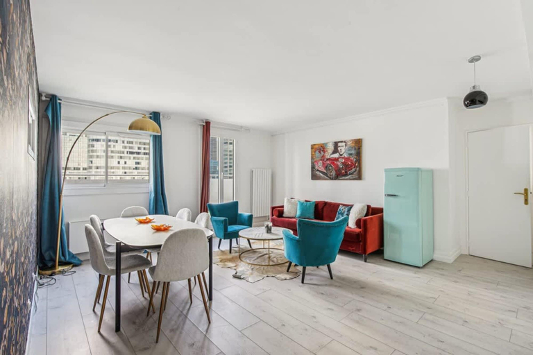 Living area 2, Exceptional Apartment With Terrace - La D Fense, Hauts-de-Seine