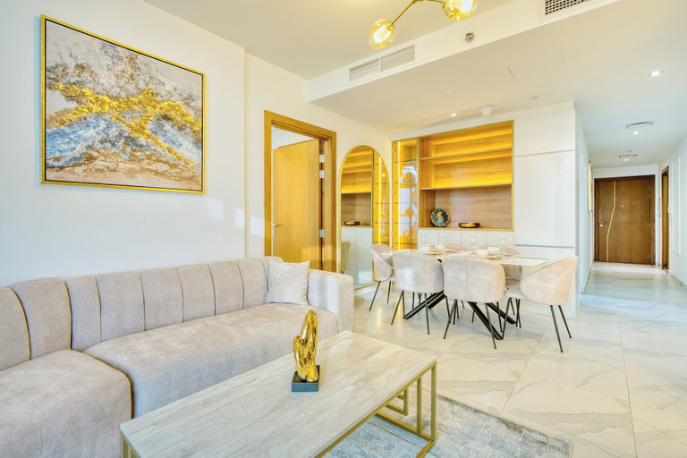 Interior, PVH - Canal Frontage 1BR - Millennium, Dubai