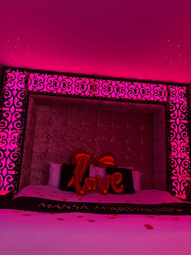 Bedroom 1, Mansa Apartments, Bradford
