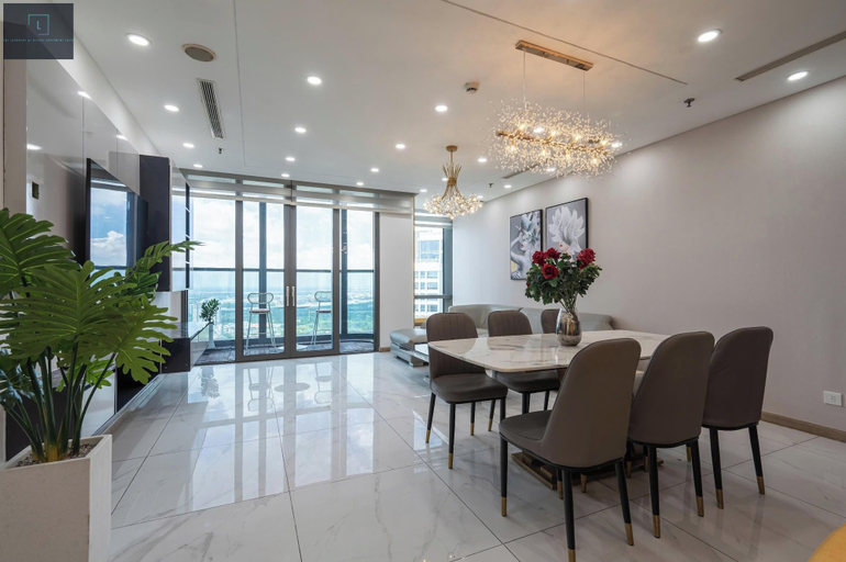 Living area 4, The Landmark 81 Deluxe Apartment Suite, Bình Thạnh