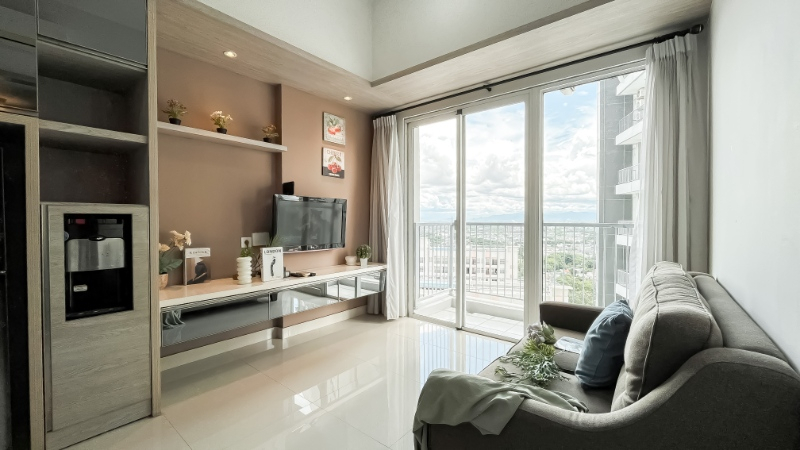Others 4, Brown Accent 2BR at Apartment Casa de Parco By Travelio, Tangerang