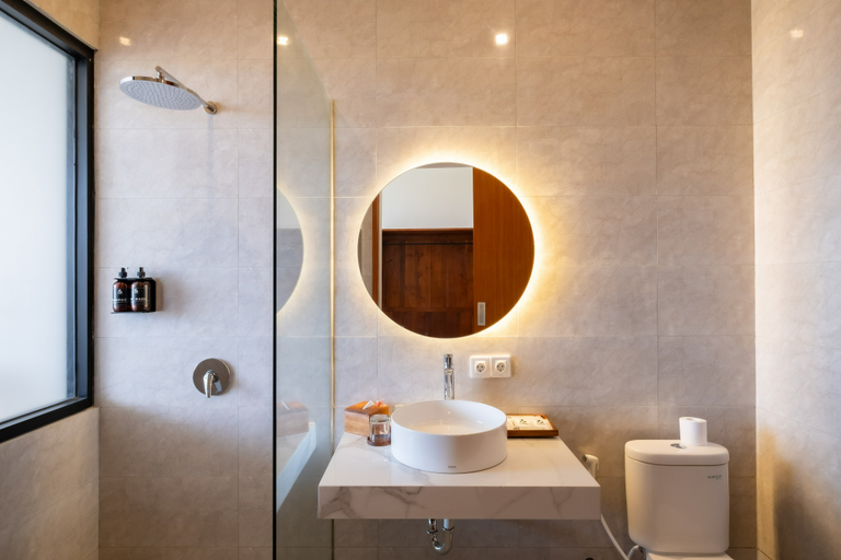 Bathroom 5, Three Brothers Villas and Suite Munggu, Badung