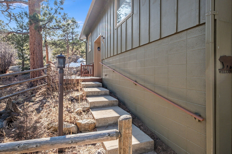 Exterior detail, Bear House -- Ev #3073 5 Bedroom Home by RedAwning, Larimer