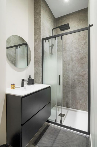 Bathroom 5, Appartement rue de la Pompe, Paris