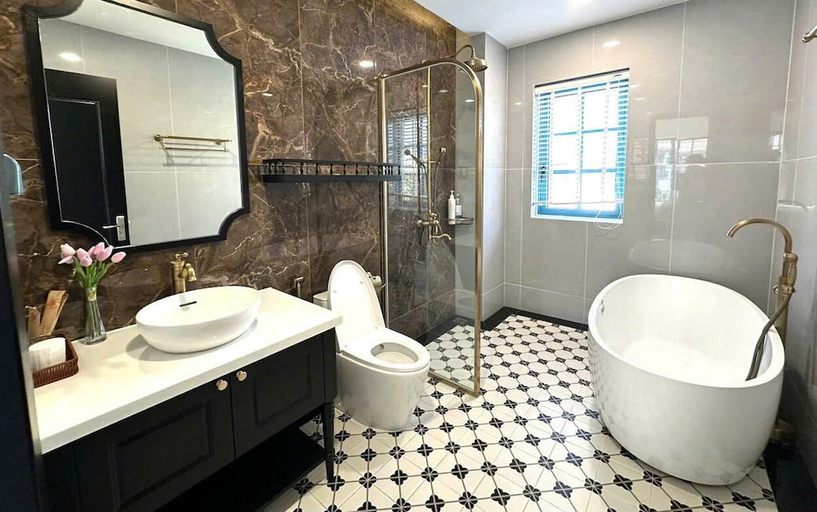 Bathroom, DUYEN VILLA 3-BEDROOM, Phan Thiết