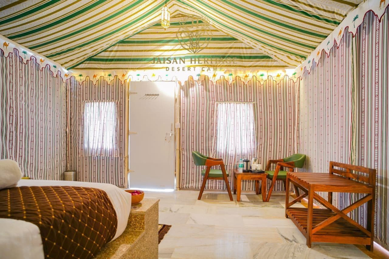 In-room dining 5, Jaisan Heritage Desert Camp, Jaisalmer