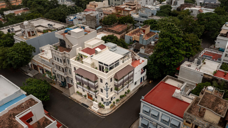 Exterior view 4, Delhi House, Puducherry