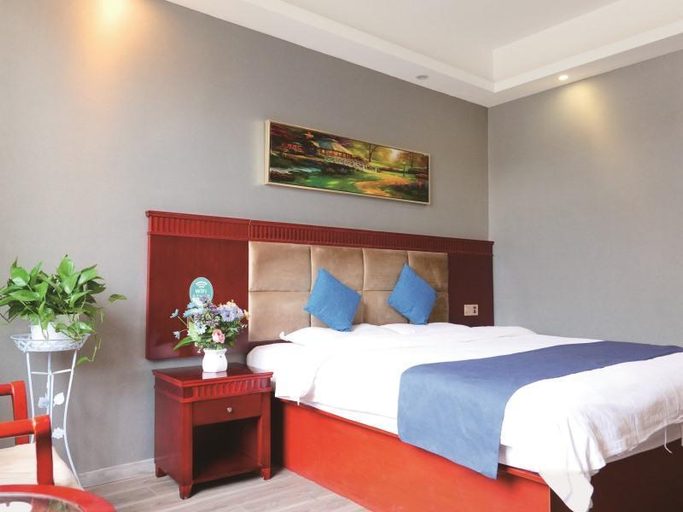Bedroom 3, GreenTree Inn Gansu Pingliang Jingning Bus Station Business Hotel, Pingliang