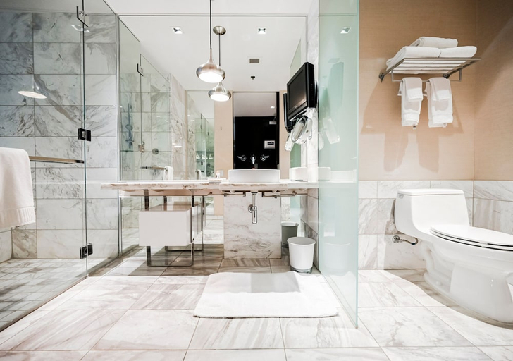 Bathroom 4, StripViewSuites at Palms Place, Clark