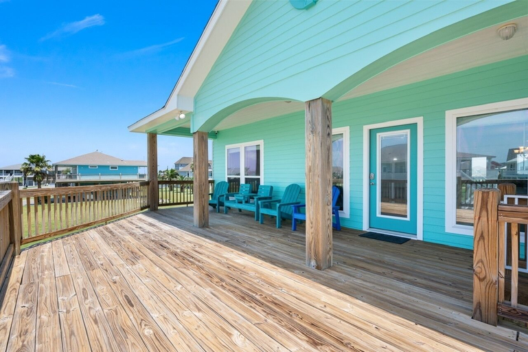 Terrace/patio 3, Pelican Post 3 Bedroom Home, Galveston