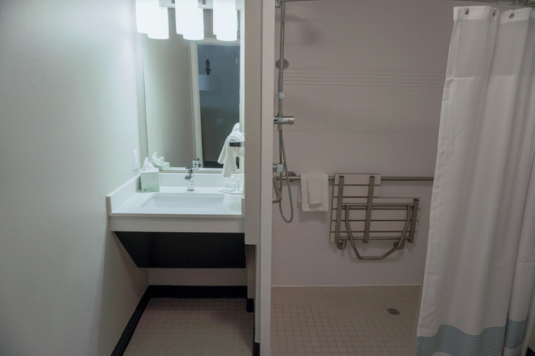 Bathroom 5, TownePlace Suites by Marriott Dallas Plano/Legacy, Collin