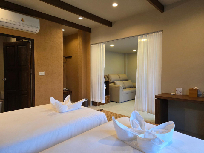 Bedroom 2, Pai Nai Fun Hotel -  Renovated 2025, Pai