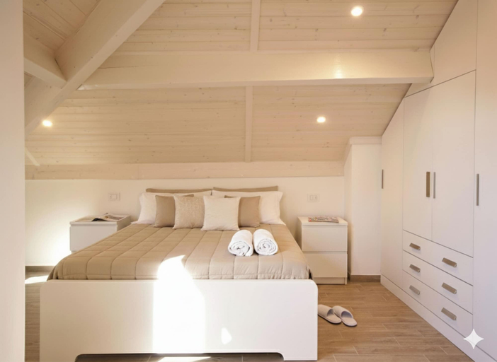 Bedroom, Appartamento Croce di Malta, Imperia
