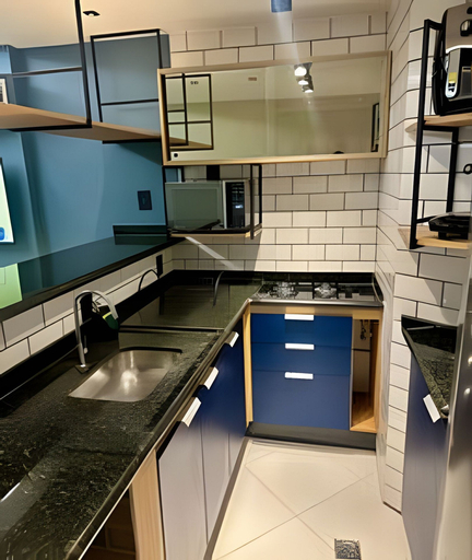 Private kitchen 4, LOFT JANELAS DO CARIBE - 315, Arraial do Cabo