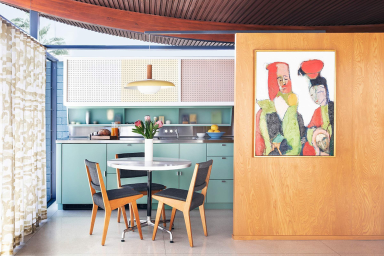 Private kitchen, The Desert Wave Midcentury Design in Palm Desert, Riverside
