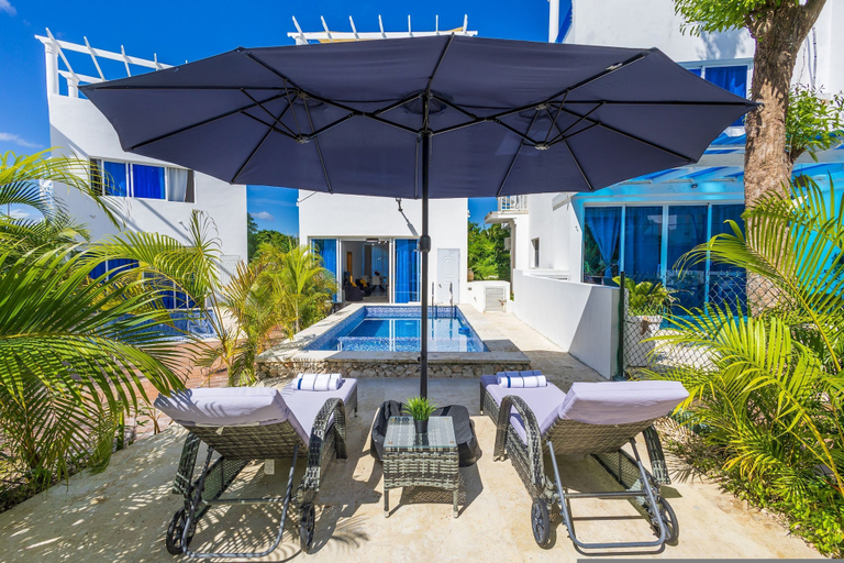 Room 2, New Modern 2-lvl Punta Cana Villa in Gated Community With Private Pool Rooftop Jacuzzi, Salvaleon de Higuey