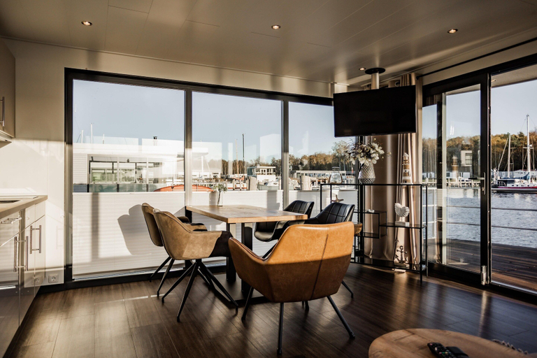 Living room 5, Floating Houseboat in Peenemunde, Vorpommern-Greifswald