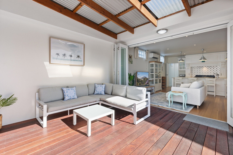 Living area 2, Bluestone Symmetrical Cottage With Outdoor Area, Adelaide