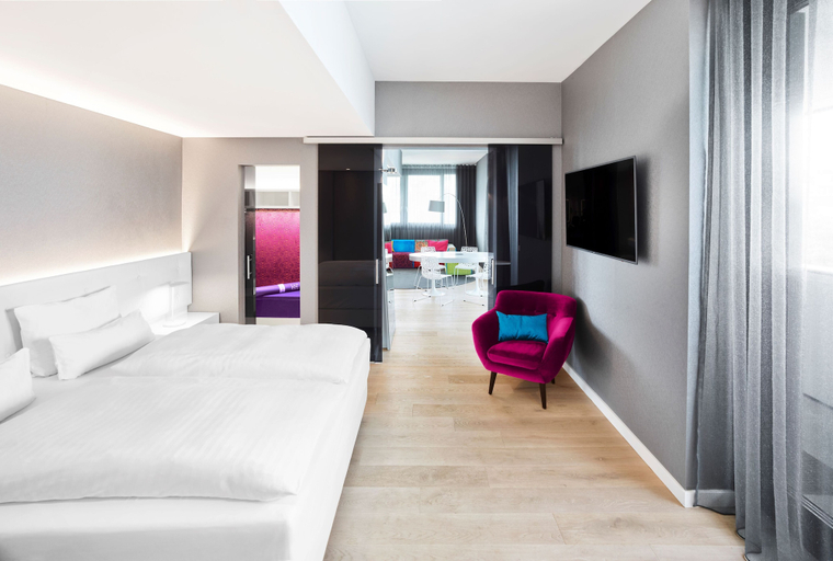 Bedroom 3, Jaz in the City Stuttgart, Stuttgart