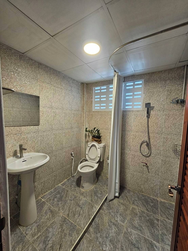 Bathroom, Once Again Hostel in chaing mai, Muang Chiang Mai