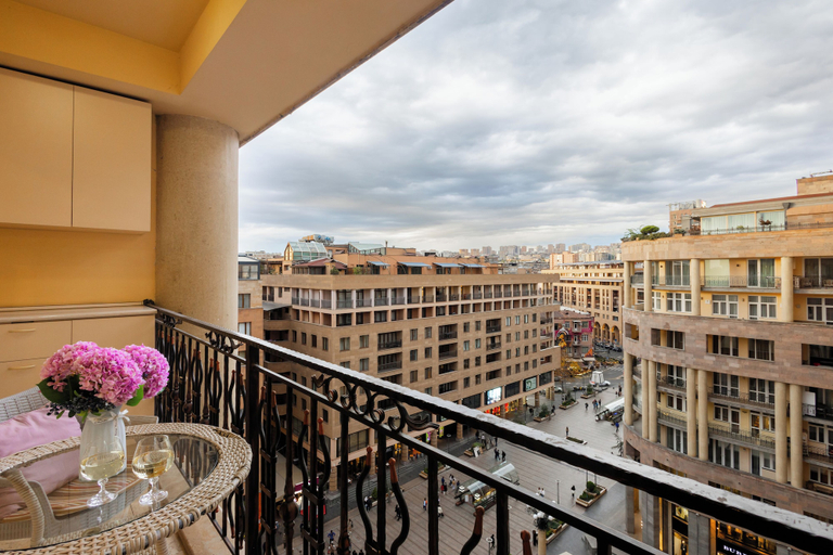 View from room 3, North Ave. Apartments by Luxe Group HH55, Yerevan