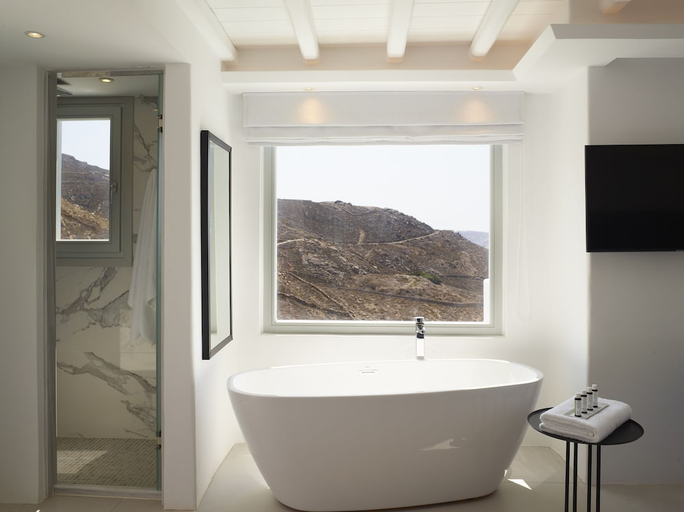 Bathroom 5, EPIC BLUE HOTEL SUITES & VILLAS, South Aegean