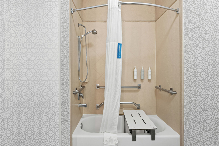Bathroom 4, Hampton Inn Provo, Utah
