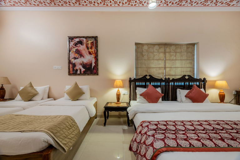 Bedroom 2, SURYAA VILLA JAIPUR A CLASSIC HERITAGE HOTEL, Jaipur