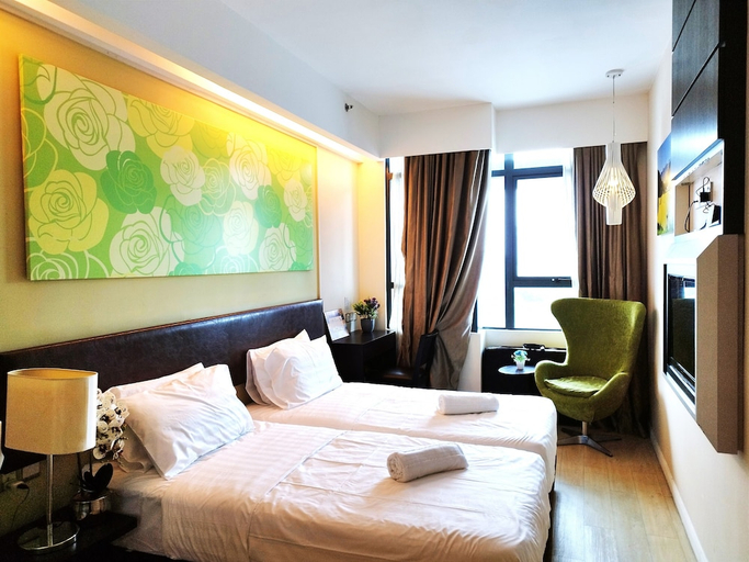 Bedroom 2, 100Mbps SweetStayCation AT PJCentrestage By HAPYHOME, Petaling Jaya