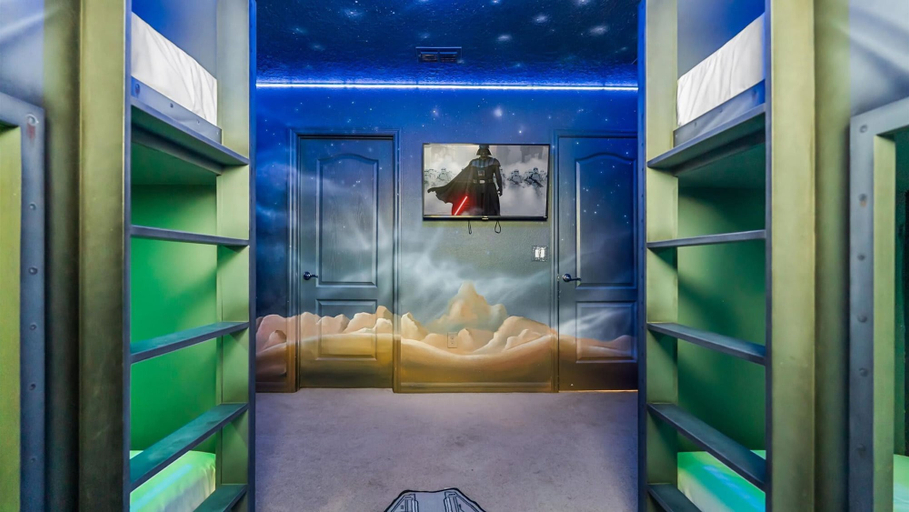 Room 2, Upstay - Pool & Hot Tub Heating, Epic Games Room, Polk