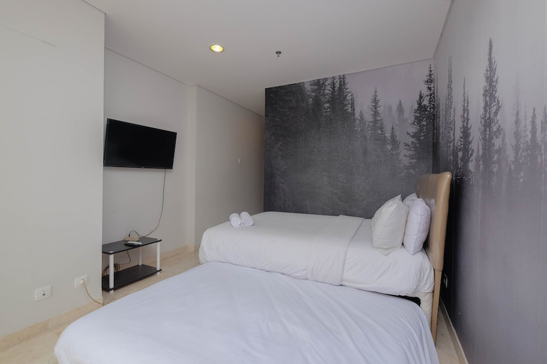 Bedroom 2, Luxury And Strategic 1Br Apartment At The Empyreal Epicentrum, Jakarta Selatan