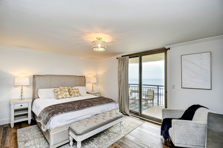 Bedroom 2, Remodeled, Open Airy Condo, With Full Access , 1706 Brighton 3 Bedroom Condo, Horry
