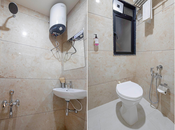 Bathroom 4, Treebo Executive Suites, Gandhinagar