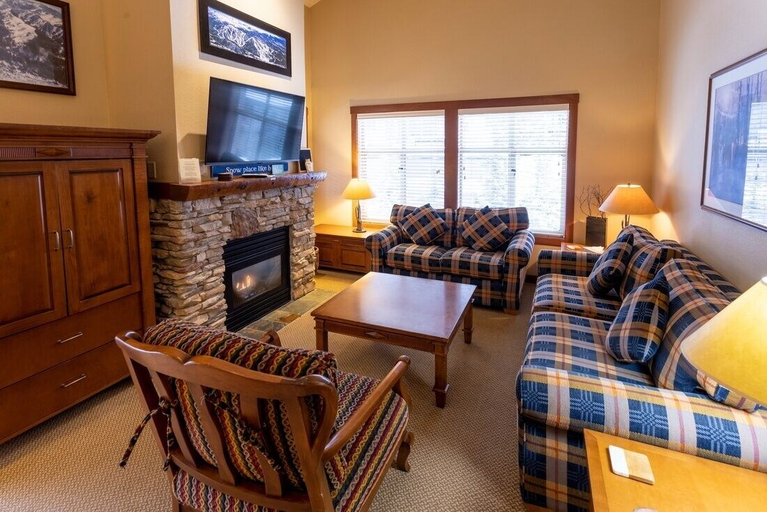Living area 3, 3323 - Two Bedroom Standard Powderhorn Lodge 2 Condo, Salt Lake