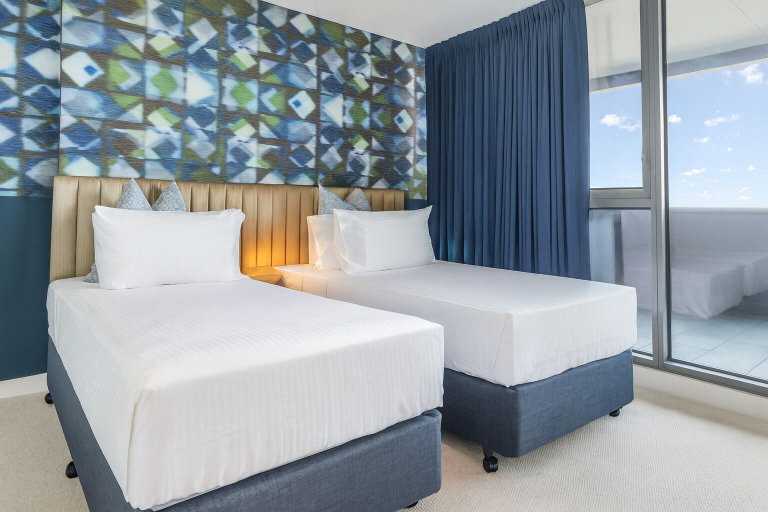 Bedroom 3, Quest Flemington Central, Melbourne