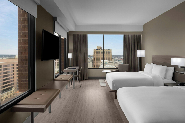 Bedroom 2, AC Hotel by Marriott San Antonio Riverwalk, Bexar