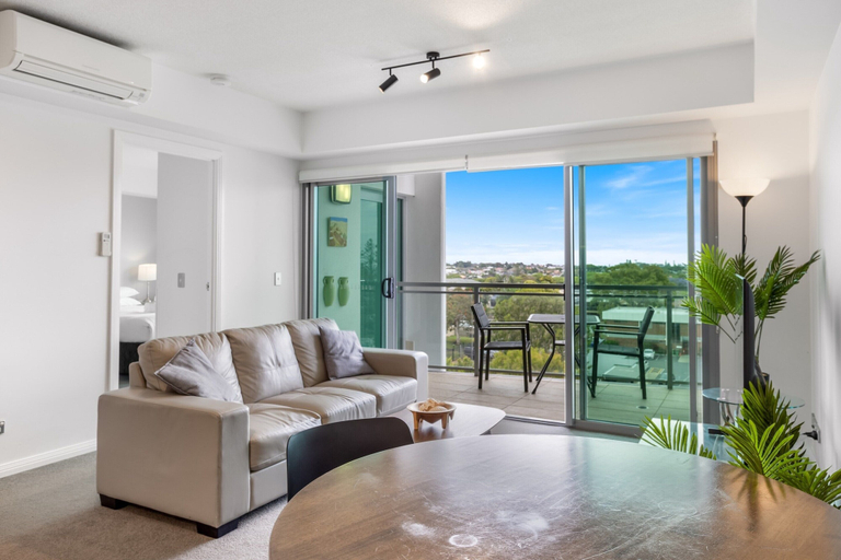 Living room 4, Feel The Sea Breeze: 1-bed With Pool, Gym & Views, Redcliffe-Scarborough