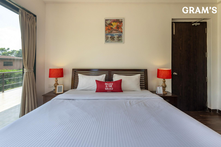 Bedroom 2, Gram's at Shivom, Pawna Lake by StayVista , Pune