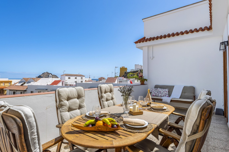 Room 4, Central Penthouse w big Terrace Ocean City View, Santa Cruz de Tenerife