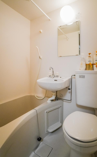 Bathroom 3, Hanastay Ebiya /榻榻米/有免费无线网络/39m², Osaka