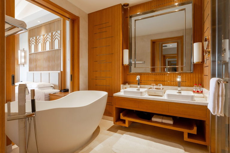 Bathroom 5, The View Hotel Changbai Mountain - MGallery Collection, Baishan