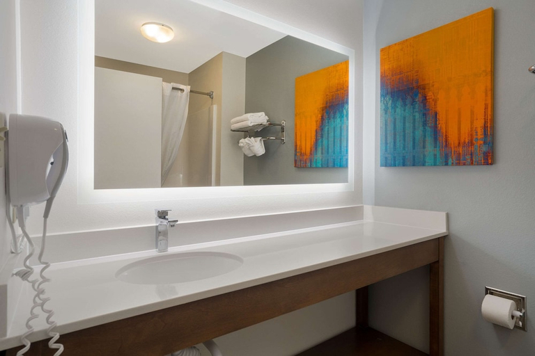 Bathroom 4, MainStay Suites Wilmington - University Area, New Hanover
