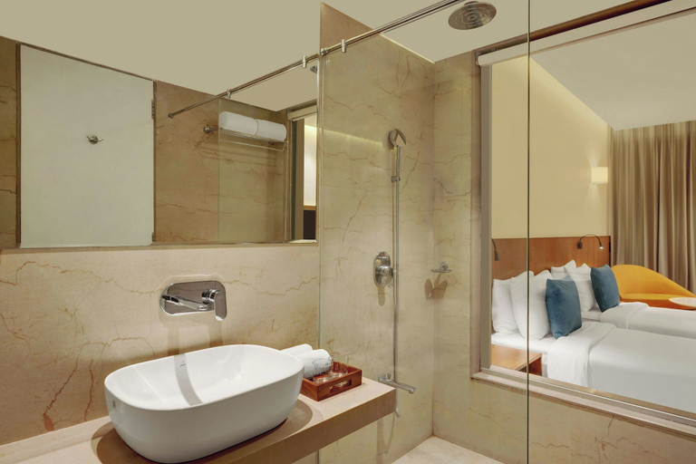 Bathroom 4, The Fern Residency Jamnagar, Series by Marriott, Jamnagar