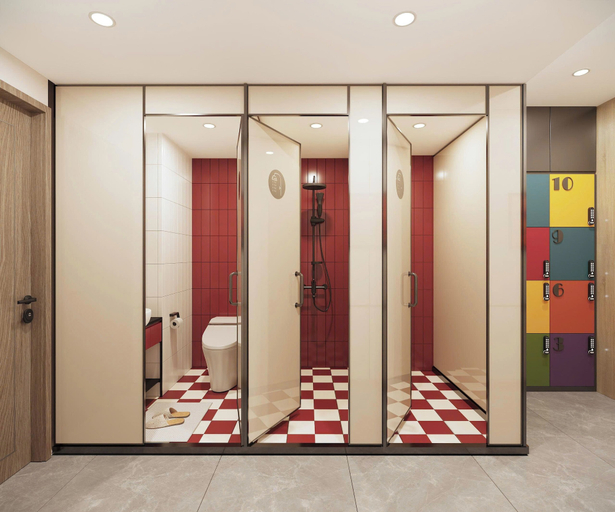 Bathroom 5, Hanoi Loopers Hostel & Rooftop Bar, Hoàn Kiếm