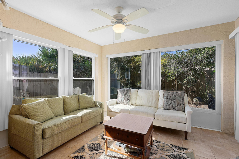 Living area 3, Beachside Bungalow, Volusia